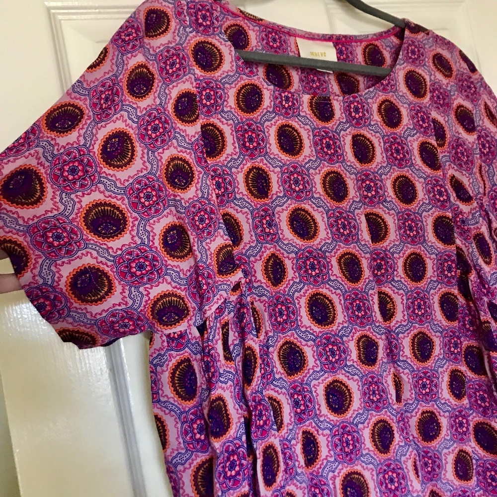 Funky Floral Print Blouse